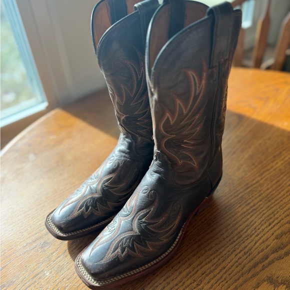 Tony Lama Shoes - Tony Lama Women’s Leather Cowboy Boots